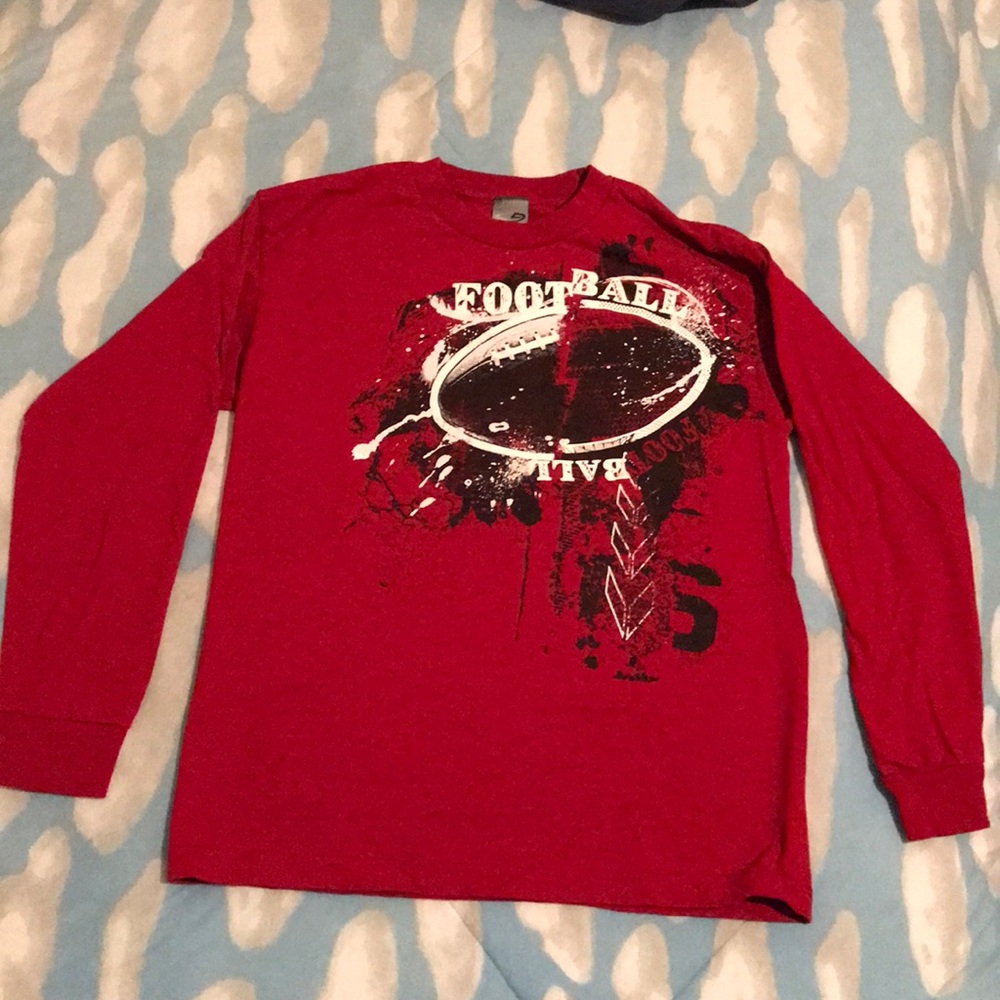 Long Sleeve shirt. Football design